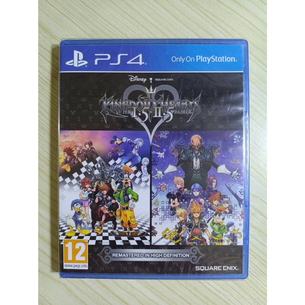 (มือ1) PS4​ -​ Kingdom​ Hearts​ HD 1.5 + 2.5 Remix (Z2.Eu)​