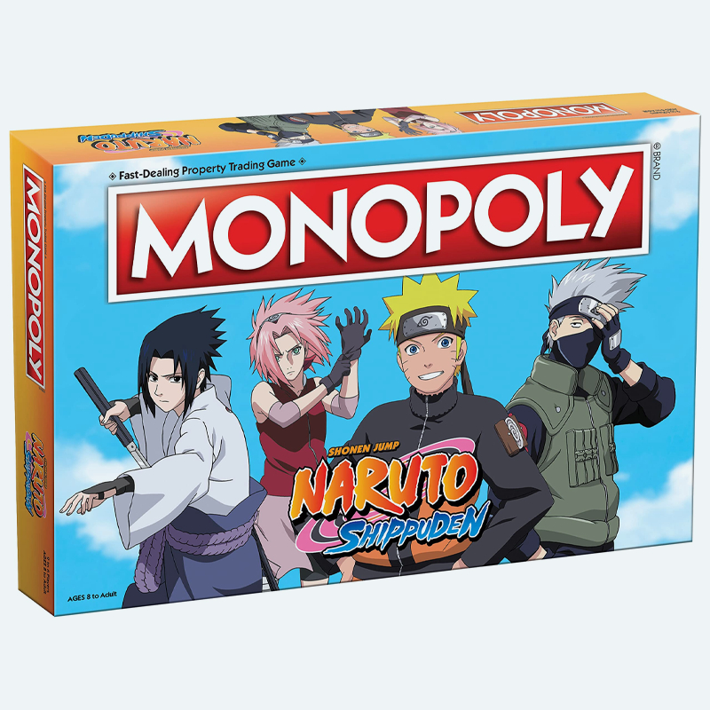 MONOPOLY Naruto Shippuden Board Game