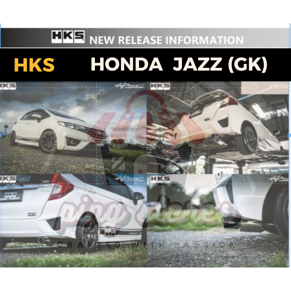 ท่อ HKS Honda Jazz GK เครื่อง L15A