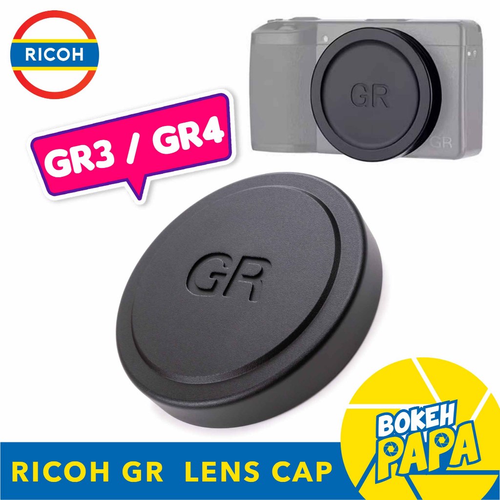 ฝาปิดหน้าเลนส์ RICOH GR4 / GR3 / GR3X / GR3 HDF / GR3X HDF / GR2 / GR1 ( RICOH Rear Lens สำหรับ กล้อ