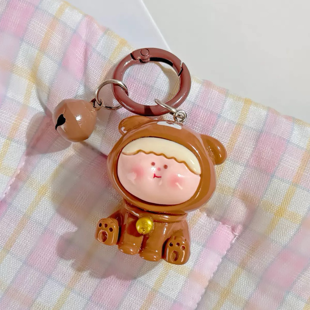 [ส่งไวจากกทม]ตุ๊กตาเรซิ่นรูปเด็กน้อยห้อยมือถือ ตกแต่งโทรศัพท์ สีสันสดใสน่ารัก bonbon cuteshop ราคา ถูกที่สุด ดีลบีเคเค แกลเลอรีภาพที่ 7