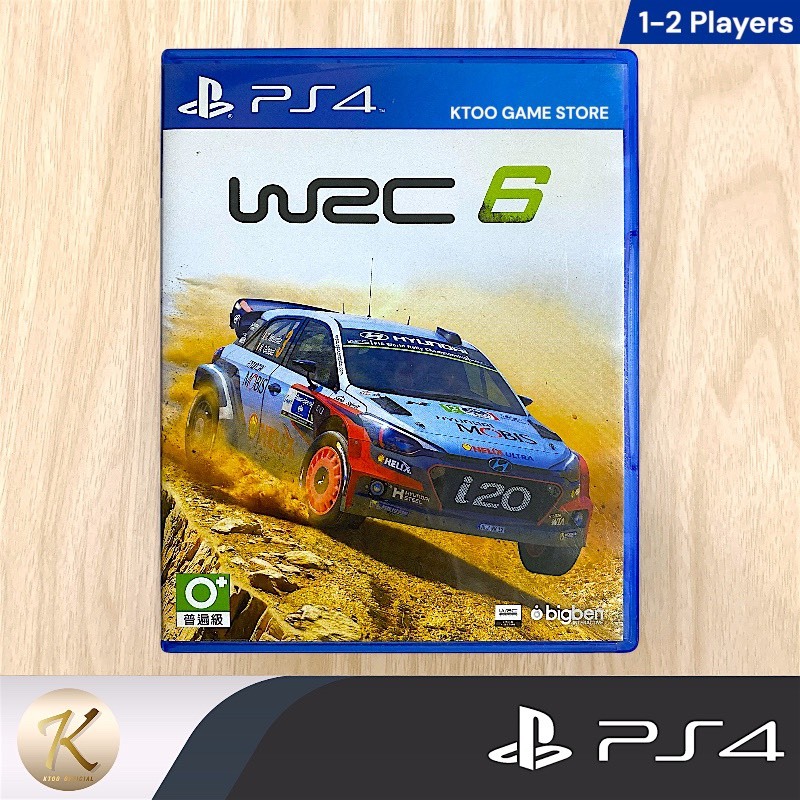 แผ่นเกมส์ PS4 : WRC 6 (Wrc6) ✅มือ2 (เล่นได้ 1-2 คน) สินค้าพร้อมจัดส่ง (เกมส์รถแข่ง Racing) WRC 6 PS4