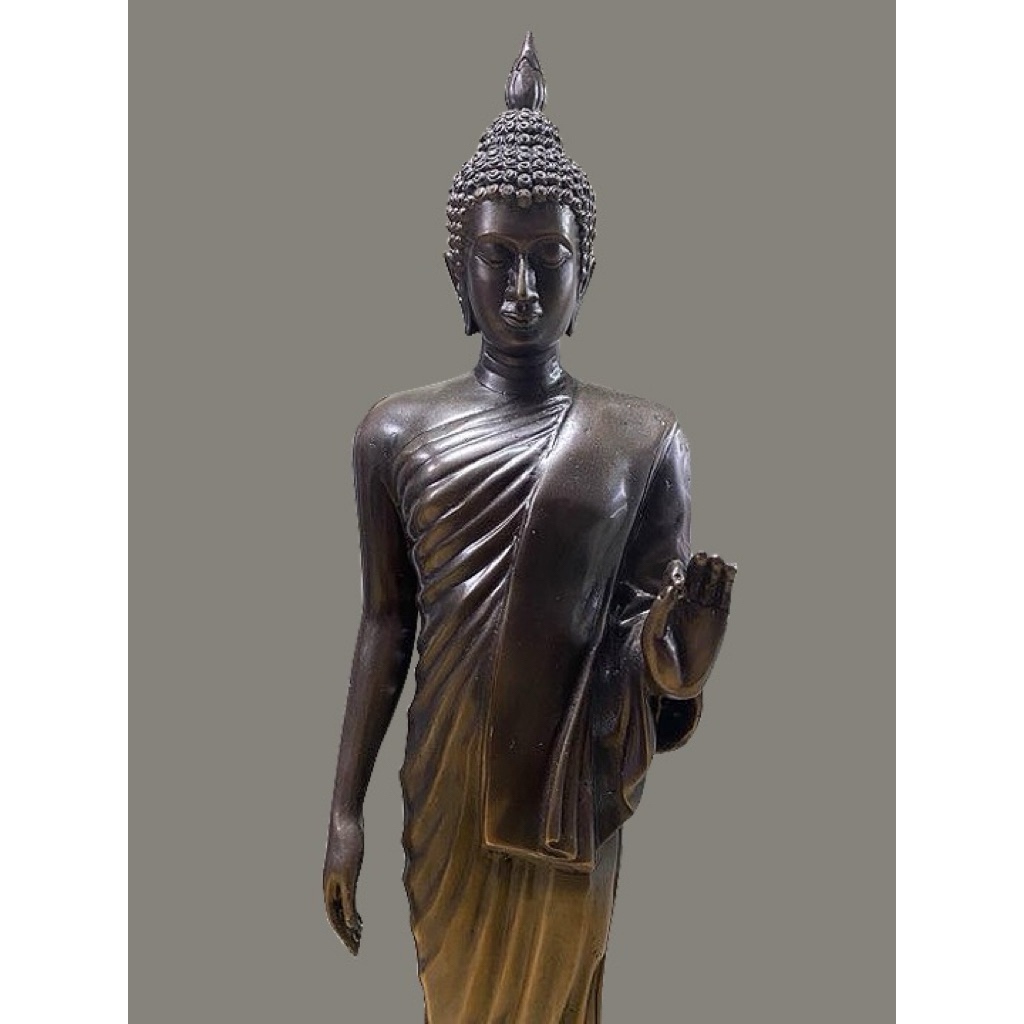 พระ25ศตวรรษ พระพุทธรูป25ศตวรรษ ขนาดสูง21นิ้ว ทองเหลือง
