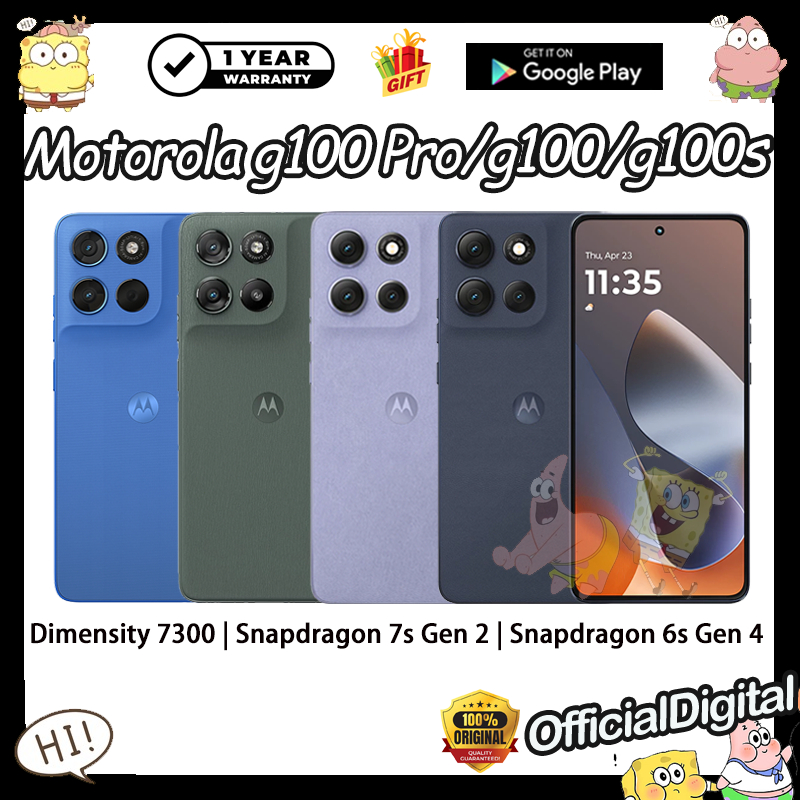 【Global Rom】Motorola moto g100 Pro Dimensity 7300 Motorola g100 Snapdragon 7s Gen 2  Motorola g100s 