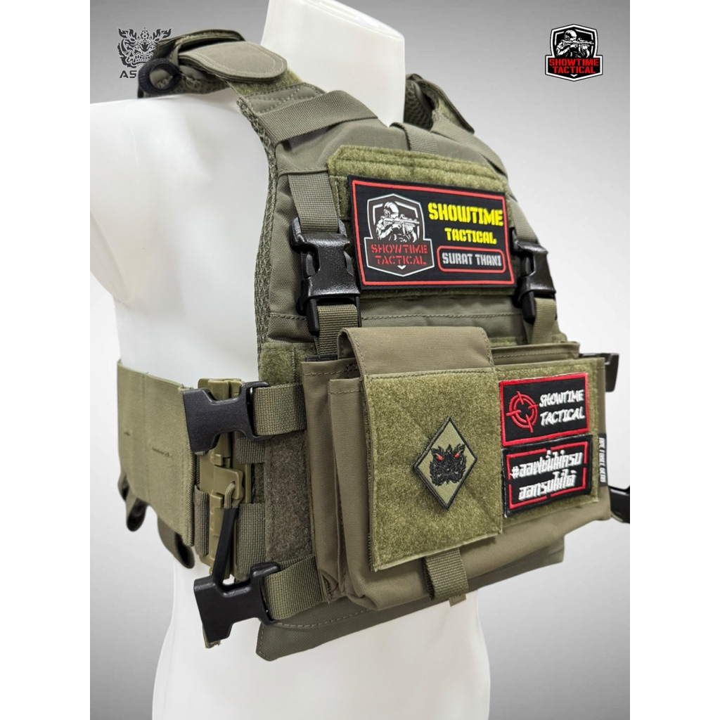 ASHURA RPV MilSpec Tactical Vest เสื้อเกราะปลดไว (Plate Carrier)
