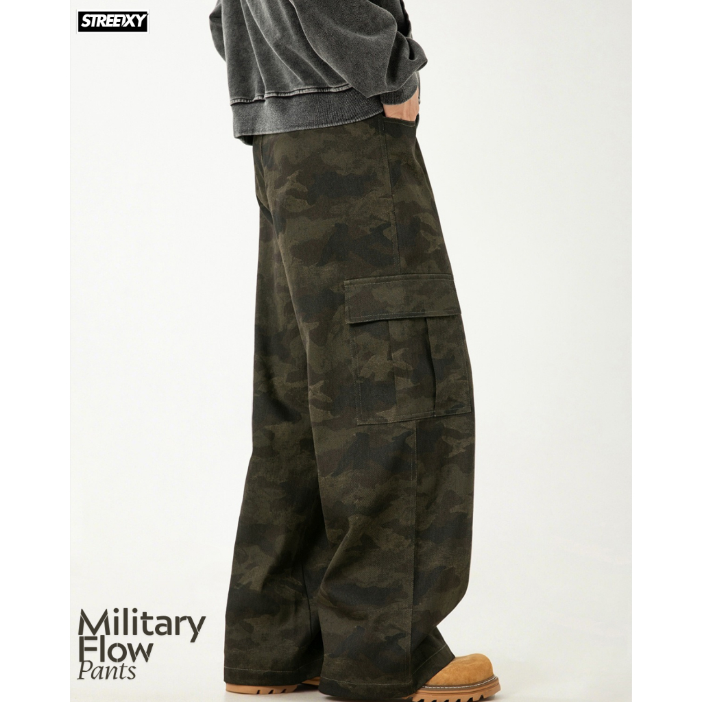 Streetxy- Military Flow PantNew Arrival 