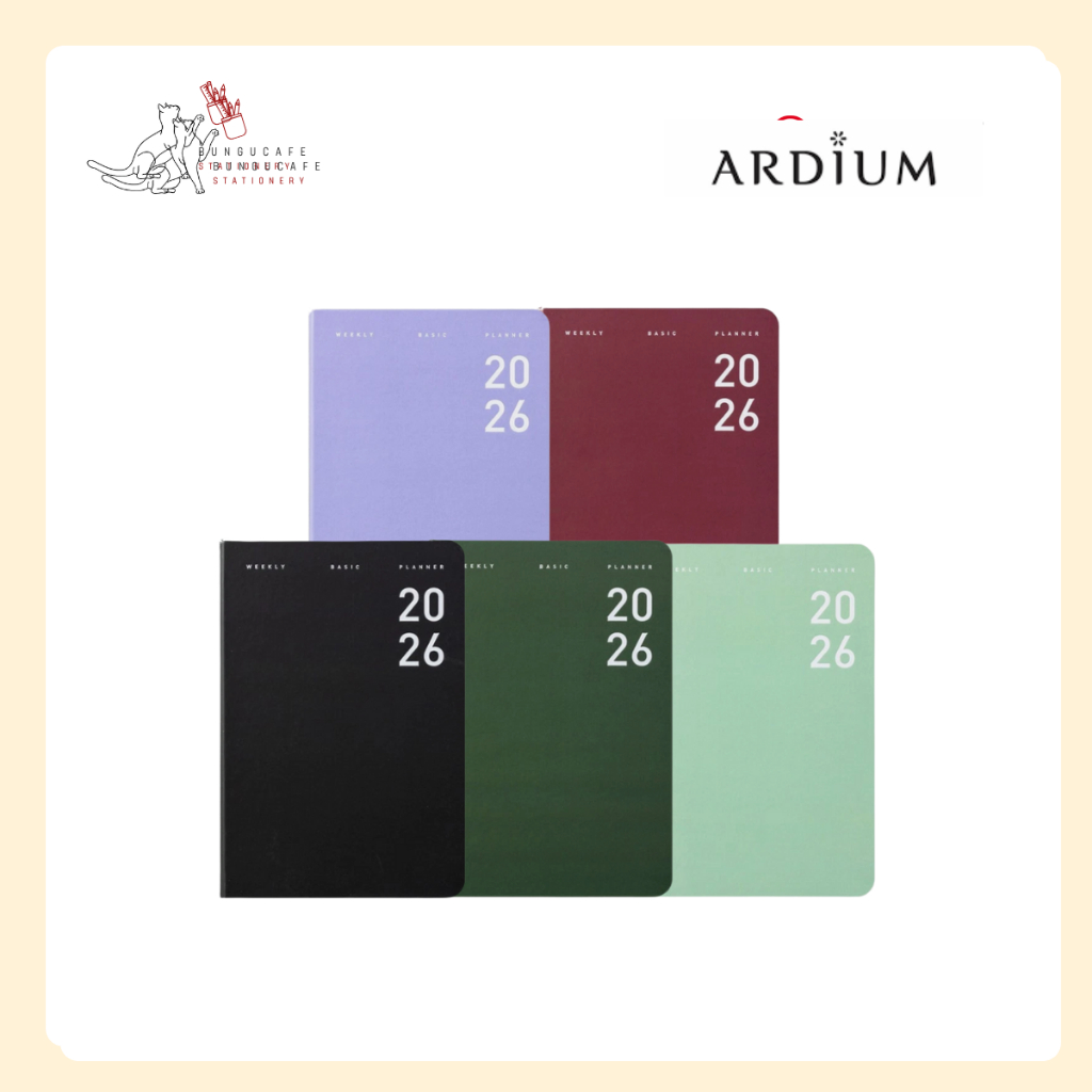 ARDIUM 2026 WEEKLY BASIC PLANNER