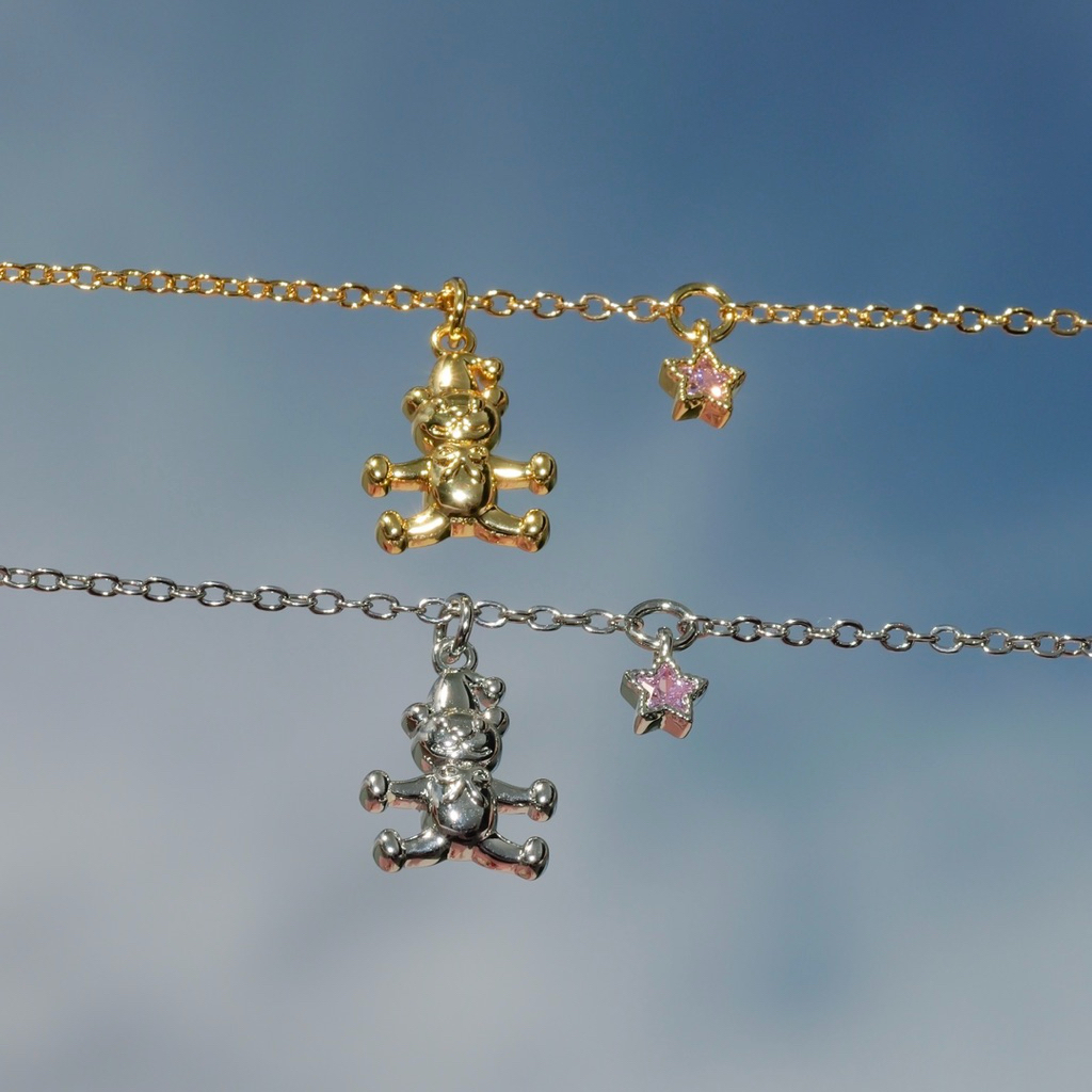 The Lucy Blyde Bear necklace สร้อยคอน้องหมีคริสต์มาส