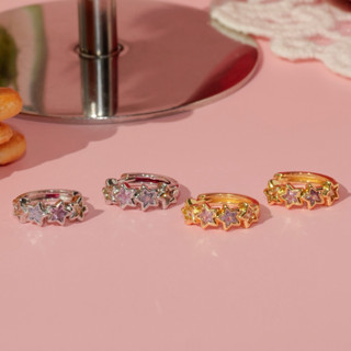 The Lucy Natasha star earrings ต่างหูดาว