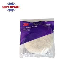 ลูกขัดขนแกะ 3M สีขาว ขนาด 8 นิ้ว(PN5701)