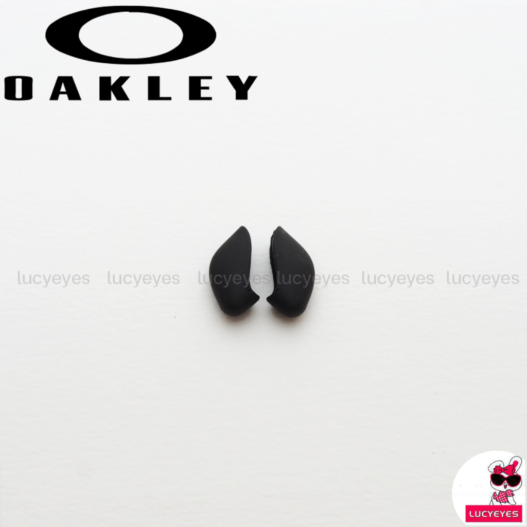 อะไหล่แป้นจมูก OO แบบเกี่ยวสีดำ (ไม่เอเชีย) สามารถใส่กับแว่นรุ่น OO9112, FLAK JACKET,  OO9153, HALF 