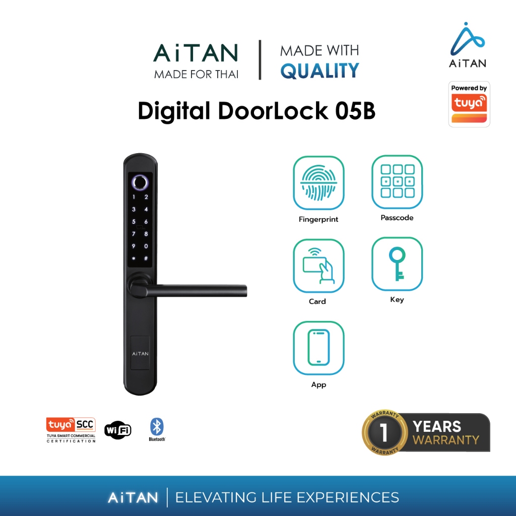 AiTAN X TUYA Digital Doorlock 05B