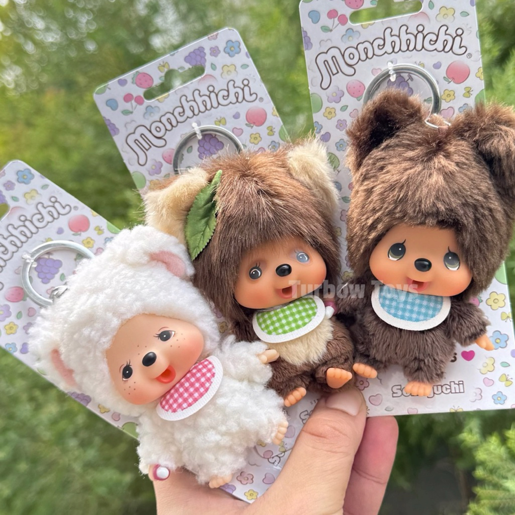 (พร้อมส่ง💥แมสได้🛵)พวงกุญแจเพื่อนม่อนชิชิรุ่นหัวโตจากฝั่งยุโรปห้ามพลาด🦧🐑