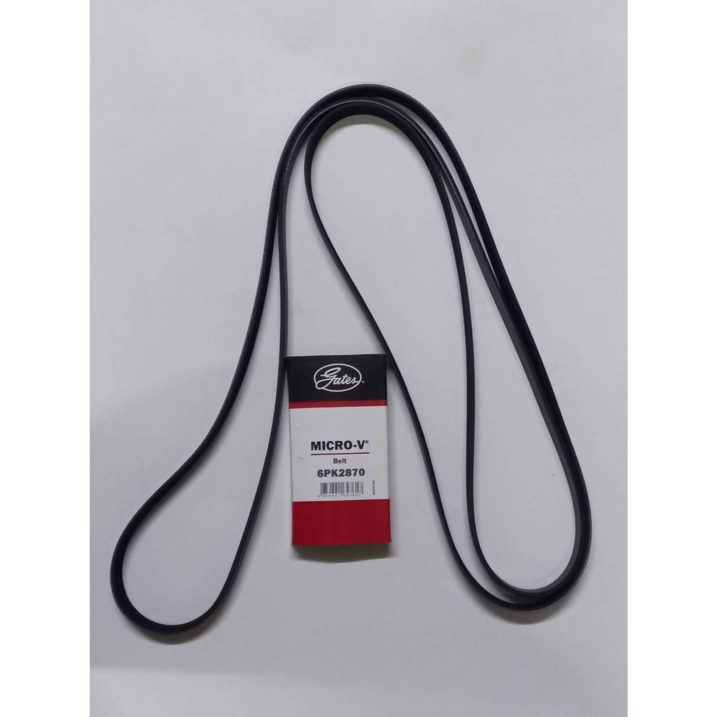 สายพาน GATES  สายพานหน้าเครื่อง CHEVROLET COLORADO 2.5 / 2.8  ปี 2012 – 2018  ความยาวสายพาน 6PK2870 