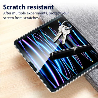 ฟิล์มกระจกใสนิรภัย สำหรับ Galaxy Tab A9+ S7/S8 11 S8+ 12.4 S10FE+ 13.1 S6 Lite 10.4 A8 10.5 Tempered Glass Screen (10.5)