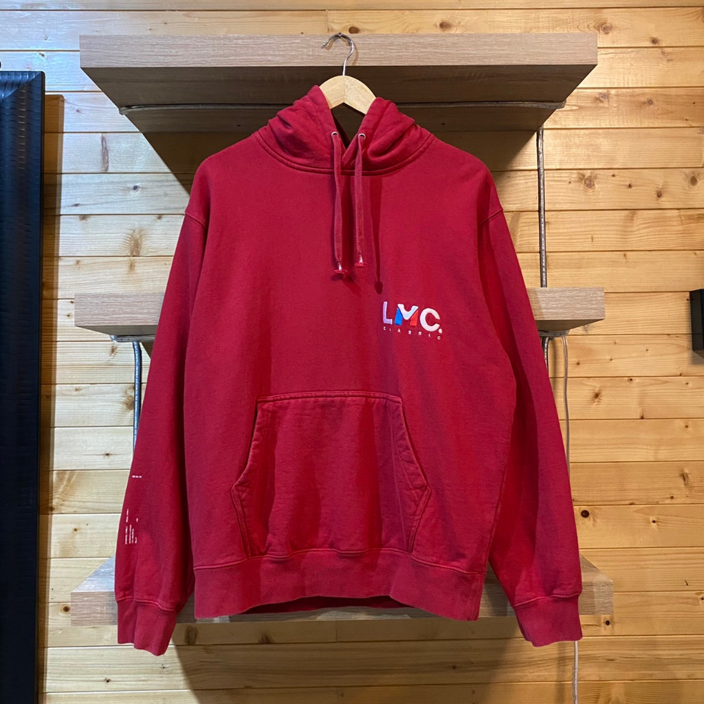 LMC lost management cities hoodie red