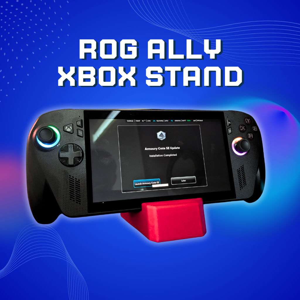ฐานขาตั้งเกมคอนโซล สําหรับ Rog Ally Xbox ขาตั้งเครื่อง Rog Ally Xbox Stand [3D Print]