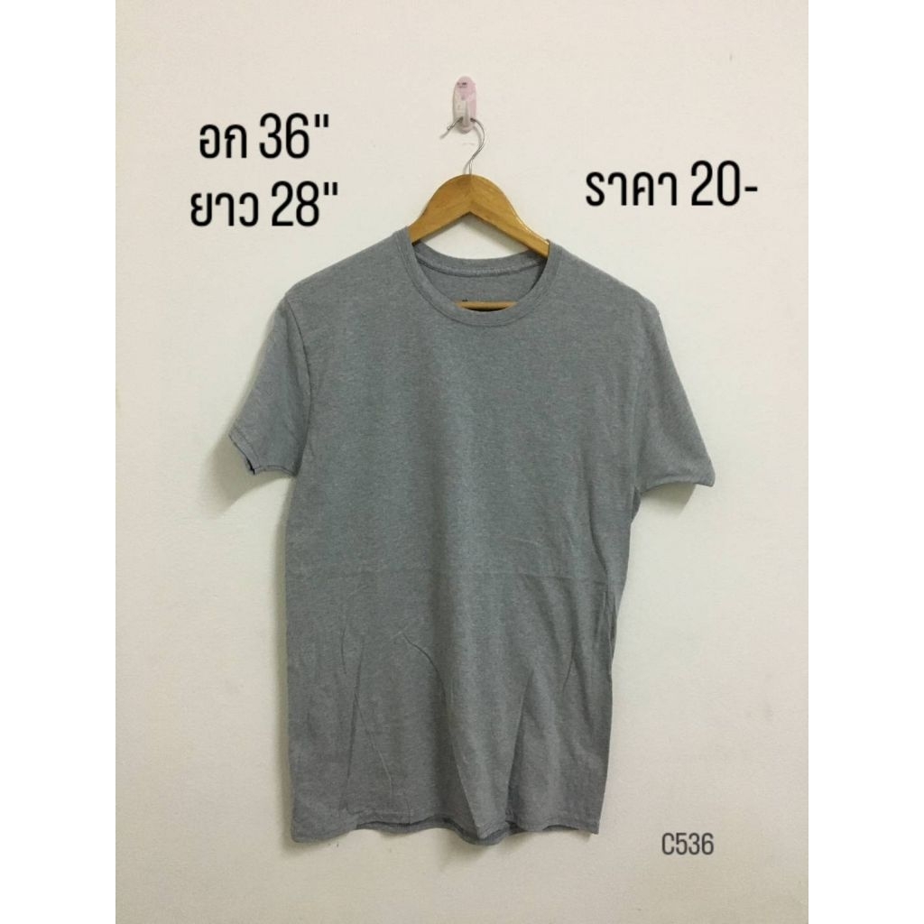 เสื้อยืดมือสองไซส์ S (C536)