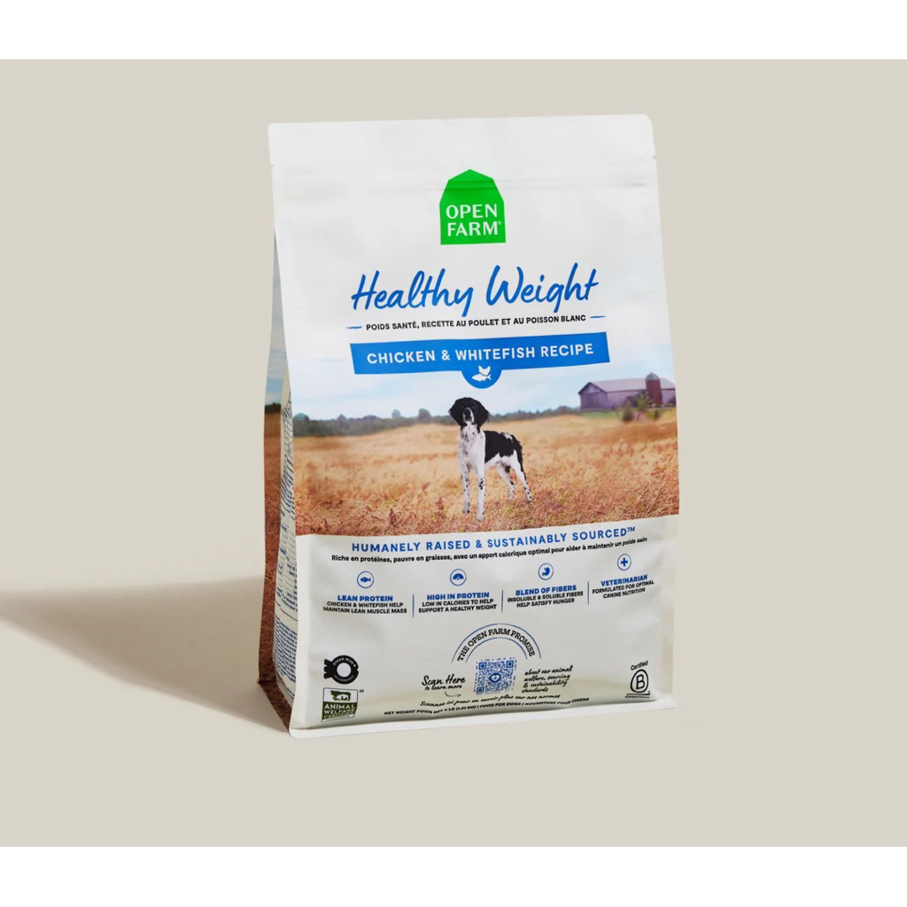 อาหารสุนัข Open Farm  Healthy Weight สูตร Chicken & Whitefish ขนาด 1.8 Kg