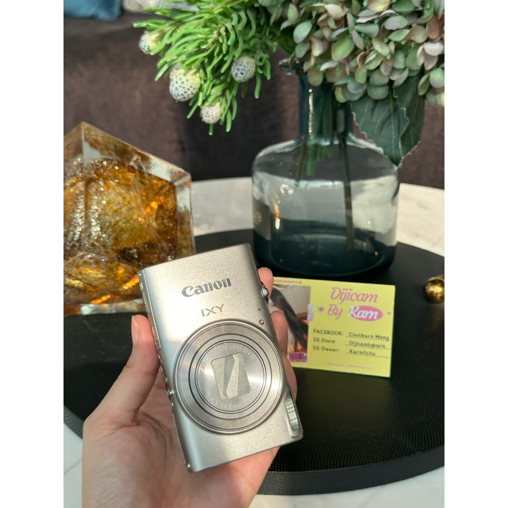 canon ixy 650 สีเทา สภาพเทียบเท่ามือ 1 สวยกริบ