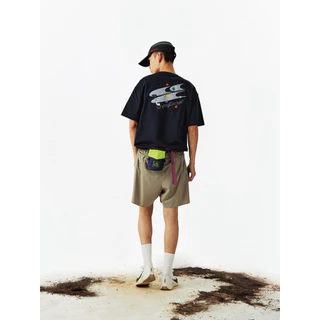 CryingCenter เสื้อยืดคอกลมแขนสั้นสำหรับออกกำลังกาย Rock Climbing T-Shirt Collection
