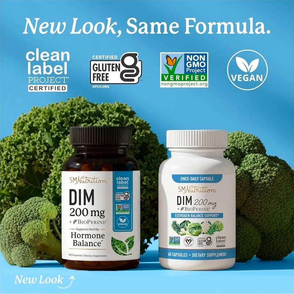 DIM Supplement 200 mg, 60 แคปซูล