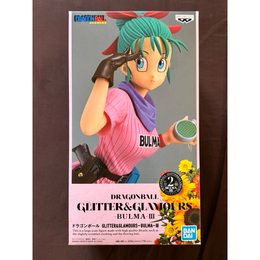 Dragonball Bulma Figure Glitter & Glamours สีชมพู ของใหม่ มือ 1