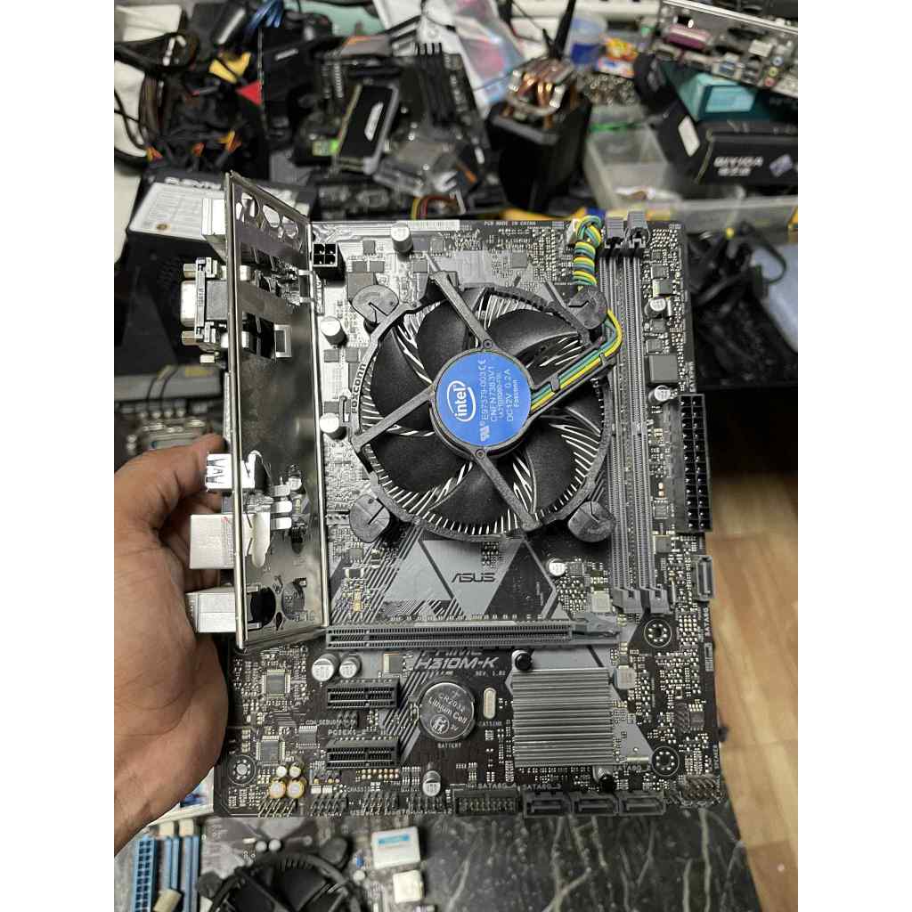 ชุด เมนบอร์ด CPU I3-8100 + MB H310M-K ASUS แรม พัง ช่องที่ 2