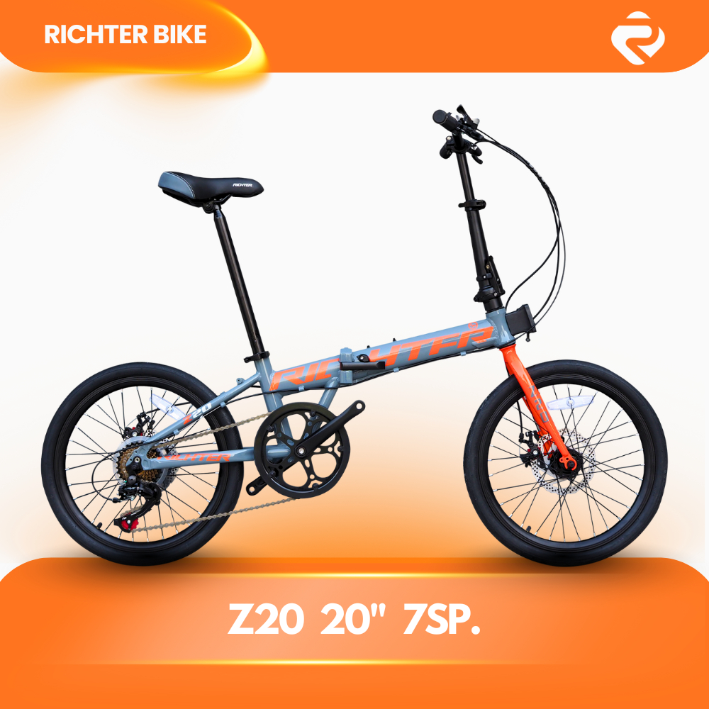 Z20 RICHTER จักรยานพับได้ วงล้อ 20 นิ้ว ชุดขับ 7SP.