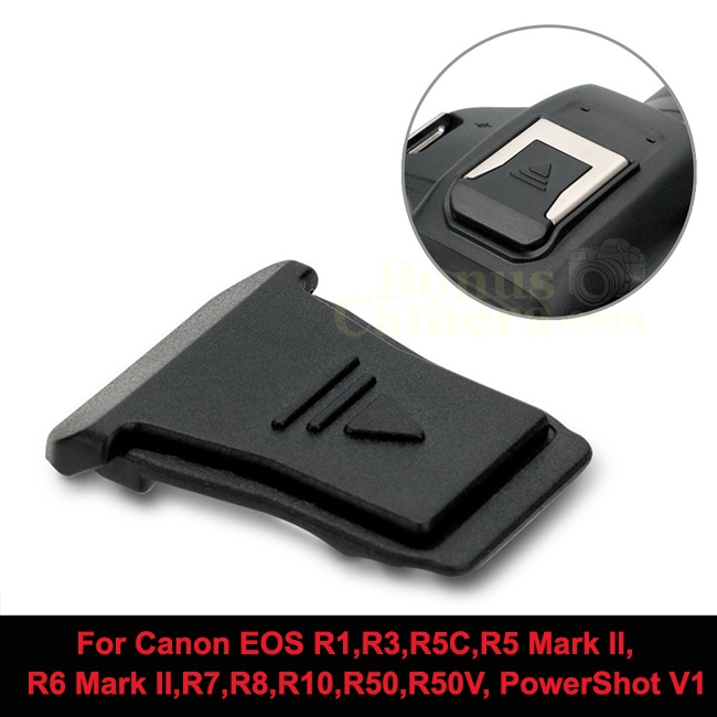 ฝาปิดช่องเสียบแฟลช Hotshoe Cover for Canon EOS R1,R3,R5C,R5 Mark II,R6 Mark II, R7,R8,R10,R50,R50V,P