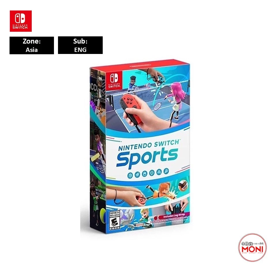 Nintendo Switch Sports (Sport) (Asia) (EN) แผ่น+ที่รัดขา แผ่นเกมส์