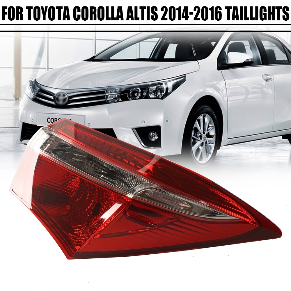 ไฟท้าย TOYOTA Corolla Altis 2014 2015 2016 ฮาโลเจน ไฟท้ายหลัง ไม่รวมหลอดไฟ ราคาดี