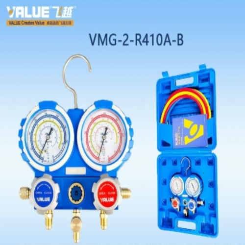 เกจ์วัดน้ำยาแอร์ Value รุ่น VMG-2-R410a-B สำหรับน้ำยาแอร์ R32,R410A,R22,R134a,R407c