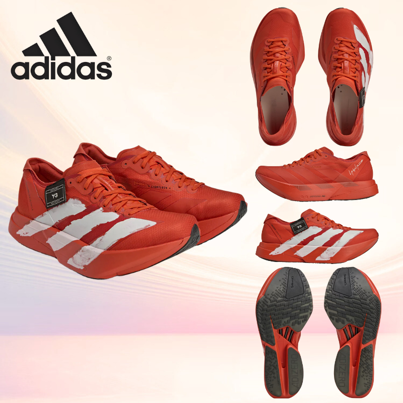 【ของแท้ 100%】Adidas Adizero  Y-3 Adios Pro 4 JR6657รองเท้าวิ่งระบายอากาศ ระบายอากาศได้ดีและสะดวกสบาย