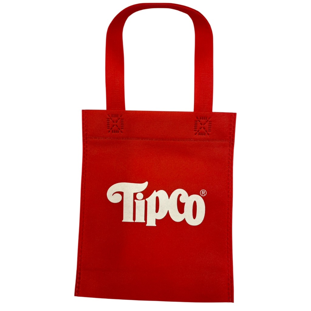 (GWP ของเเถมห้ามจำหน่าย) ถุงผ้าแดง Tipco ไซต์มินิ