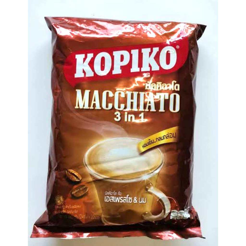 KOPIKO โกปิโก้ มัคคิอาโต กาแฟปรุงสำเร็จ 24 กรัม x 20 ซอง