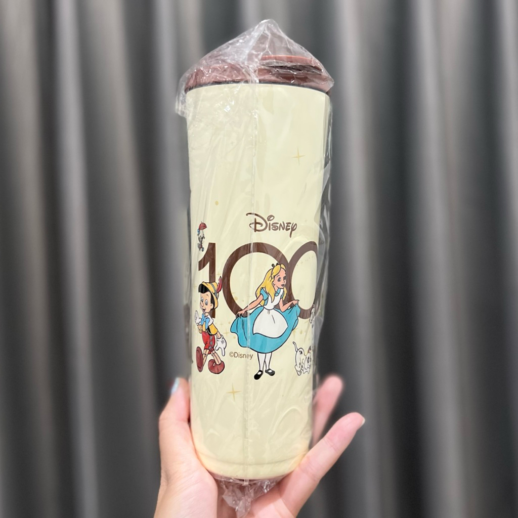 ‼️(โค้ดลด20% เหลือ503.-)‼️แก้วเก็บความเย็น Disney 100 Years‼️หายาก‼️ จากแบรนด์ UNO Thailand‼️พร้อมส่