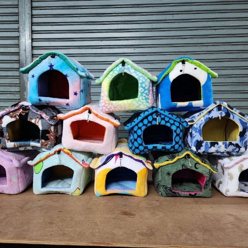 บ้านชูการ์ บ้านกระรอก บ้านนก บ้านสัตว์เล็กคละสีคละลาย