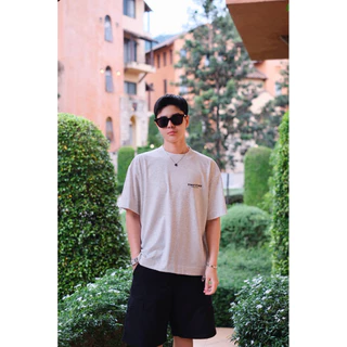 เสื้อยืดBoxy ครอป คอฟิต (Minimalism)