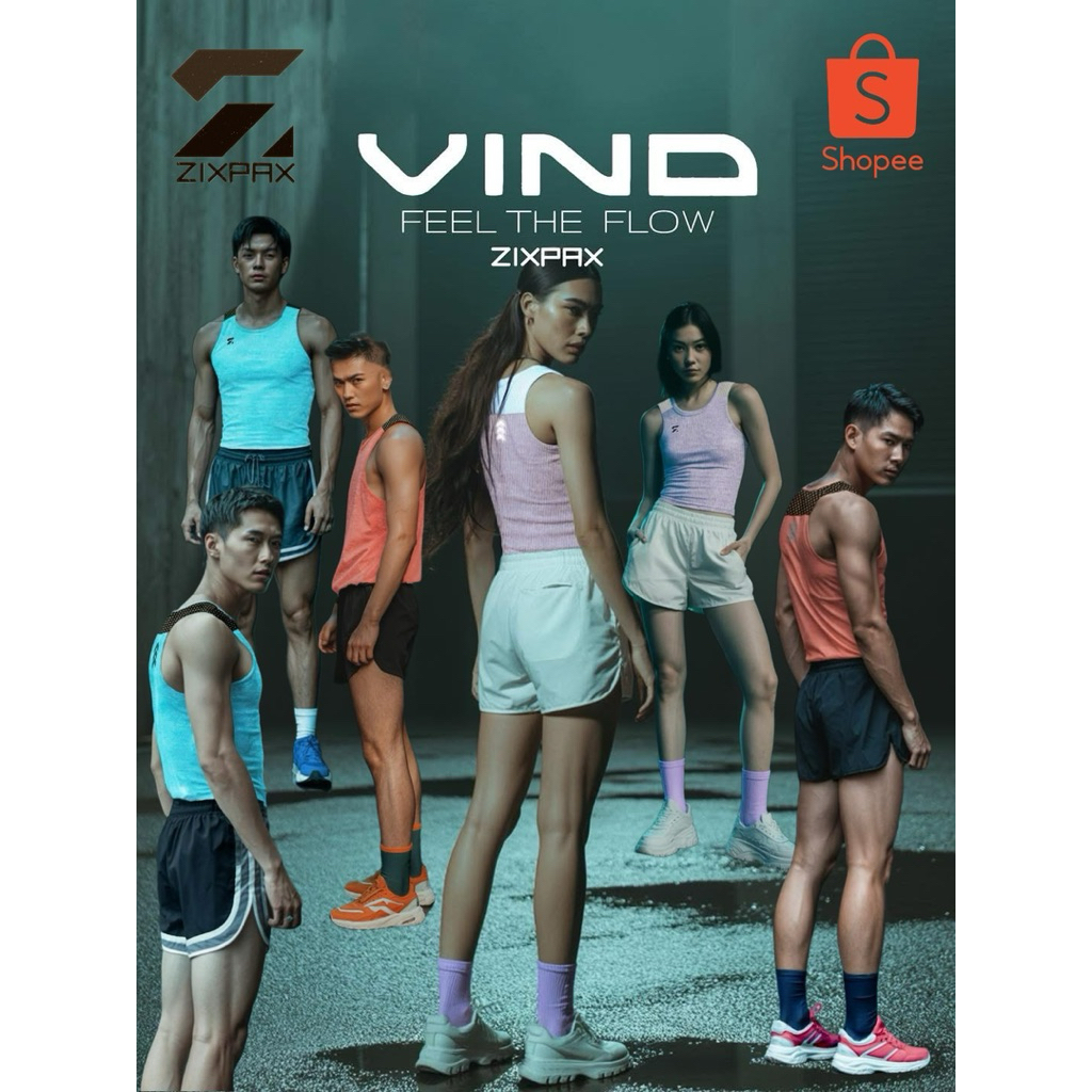VIND RUNNING TANK TOP #เสื้อกล้ามวิ่ง #ZIXPAX