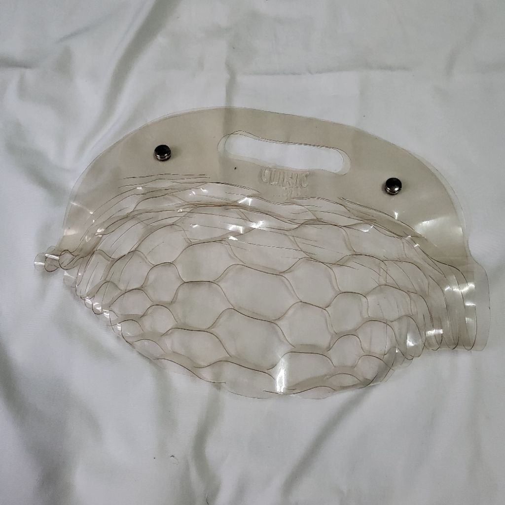 Clinic clear net bag กระเป๋า ตาข่าย พลาสติก หิ้วเดินชายหาด เก๋ๆ