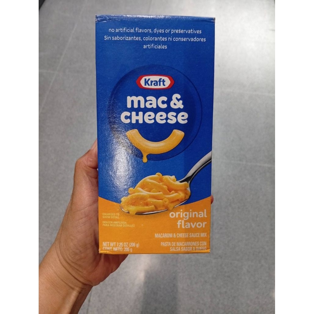 Kraft Macaroni&Cheese 206 g. มะกะโรนีแบะซอสชีส คราฟท์ 206 กรัม
