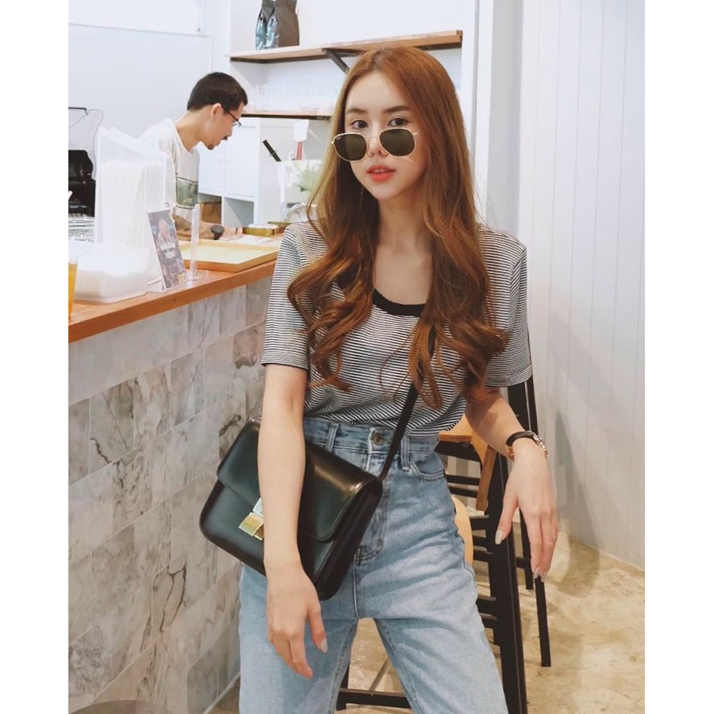 เสื้อไหมพรมลายทาง beming.official