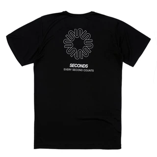 SECONDS UltraLite Run Tee เสื้อวิ่งน้ำหนักเบา ระบายอากาศ โลโก้สะท้อนแสง Unisex