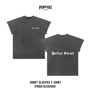 oversized Tank Top แขนตัด คอฟิต (ผ้าฟอก) - PERFECTBRAND