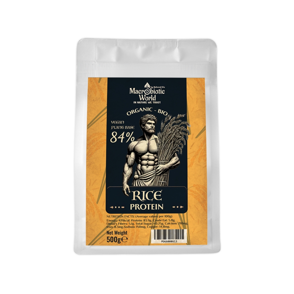 Organic/Bio Rice Protein 84% | โปรตีนจากข้าว 500g