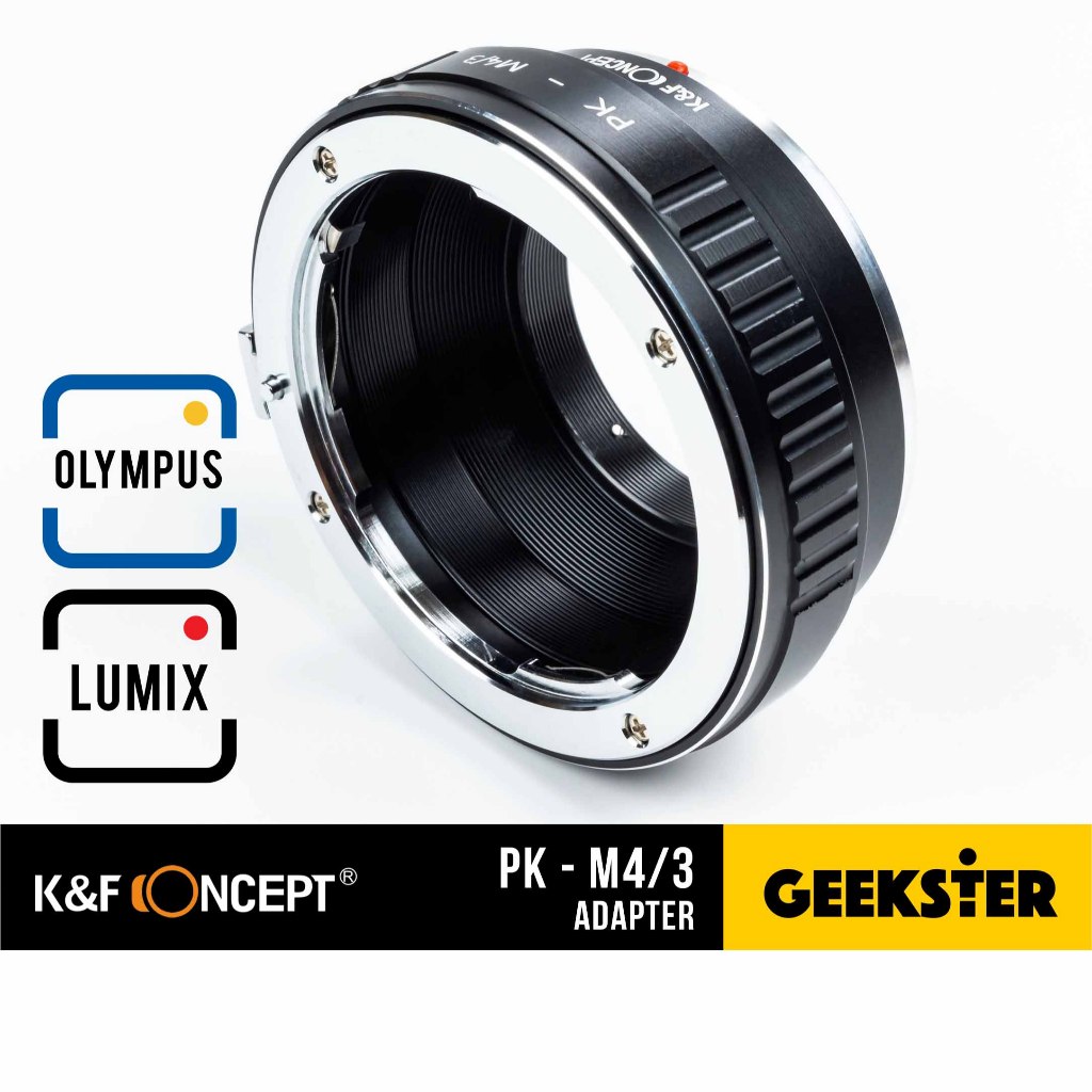 เมาท์แปลง K&F PK-M43 ( Pentax K - Olympus / Lumix M43 m4/3 Lens Adapter / KF )