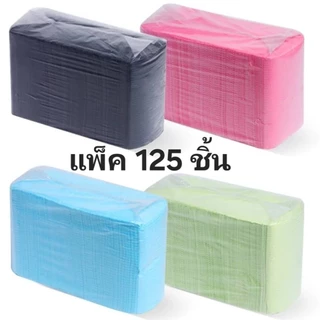 แผ่นรองอุปกรณ์ทำเล็บ แบบใช้แล้วทิ้ง หลายตัวเลือก แพ็ค 25●50●125ชิ้น ขนาด45×34ซม. พร้อมส่ง