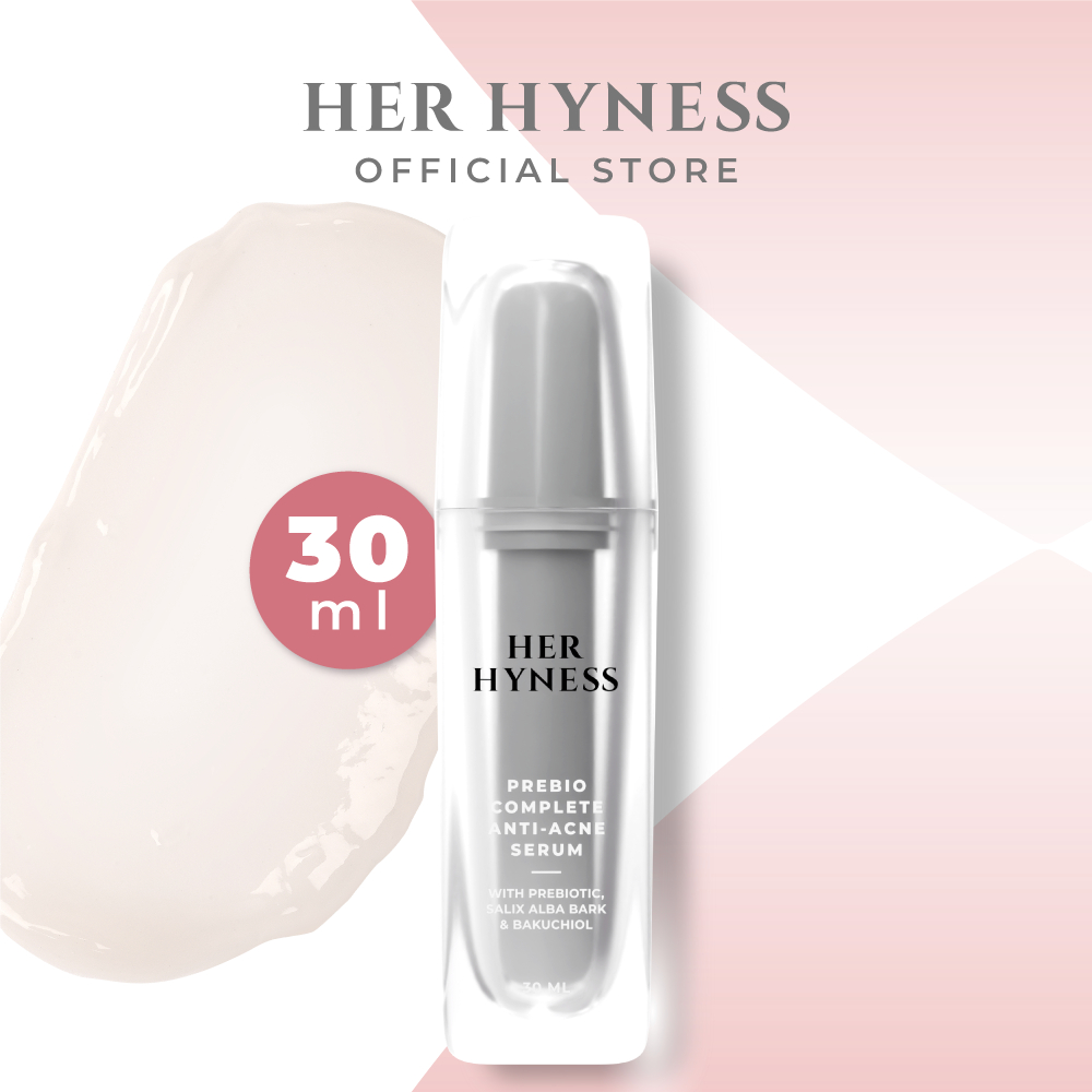 HER HYNESS PREBIO COMPLETE ANTI-ACNE SERUM เซรั่มลดสิว รีเซ็ตสมดุลผิว 30มล.