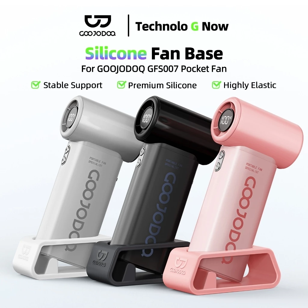 GOOJODOQ ขายึดฐานพัดลม สำหรับ Gfs007 วัสดุซิลิโคนแข็งแรงทนทาน